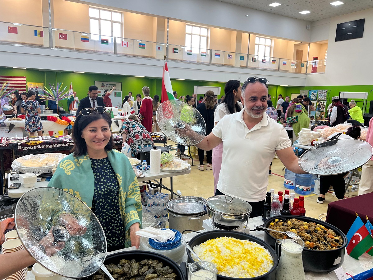 Азербайджанскую кухню красочно представили на гастрономическом фестивале в Ашхабаде